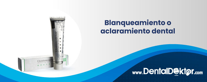 Blanqueamiento o aclaramiento dental