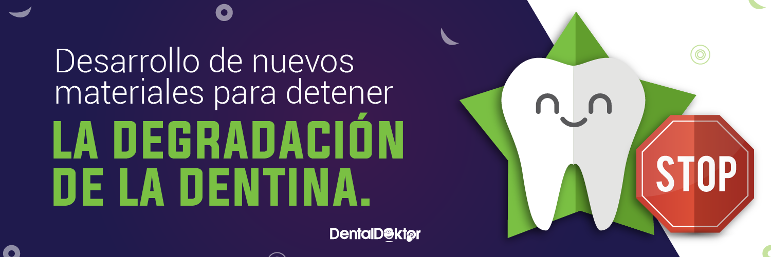 Desarrollo de nuevos materiales para detener la degradación de la dentina