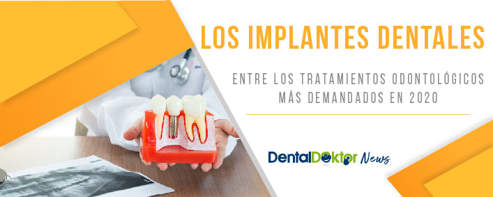 Los implantes dentales, entre los tratamientos odontológicos más demandados en 2020