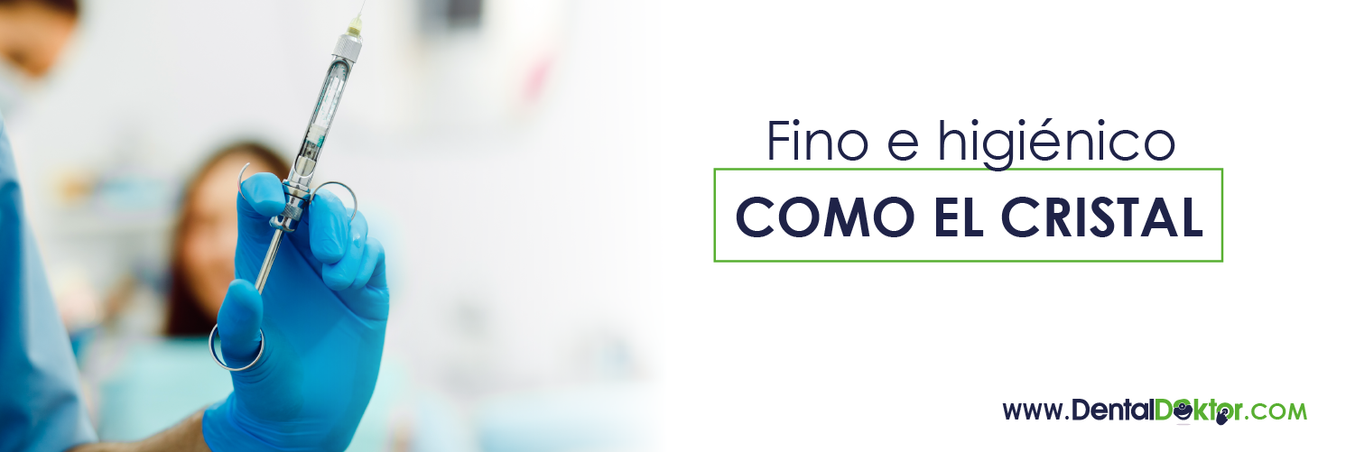 Fino e higiénico como el cristal.