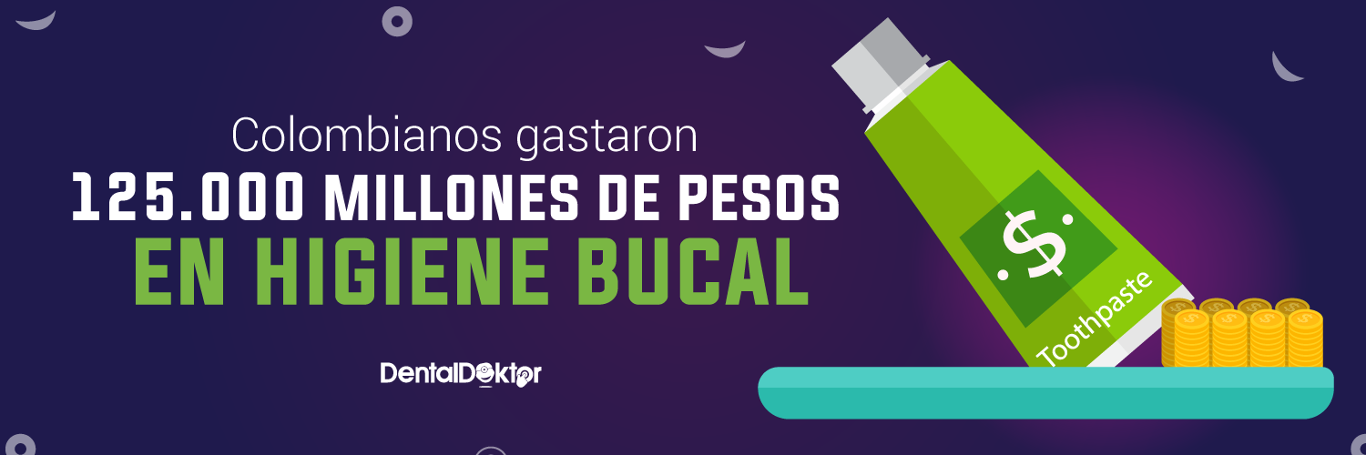 Colombianos gastaron 125.000 millones de pesos en higiene bucal