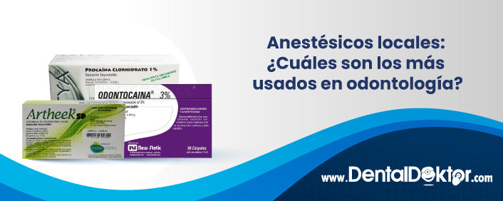 Anestésicos locales: ¿Cuáles son los más usados en odontología?