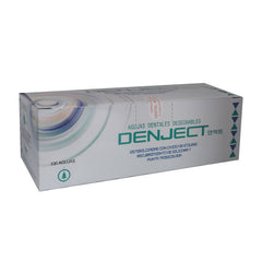 DENJECT - CORTAS AGUJAS DENTALES Cal. 30G x 21mm de Longitud Caja x 100