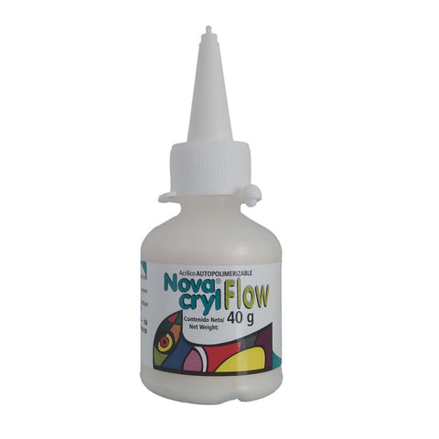 NOVACRYL FLOW AUTOPOLIMERIZABLE COLORES VITA A2. TARRO 40 G