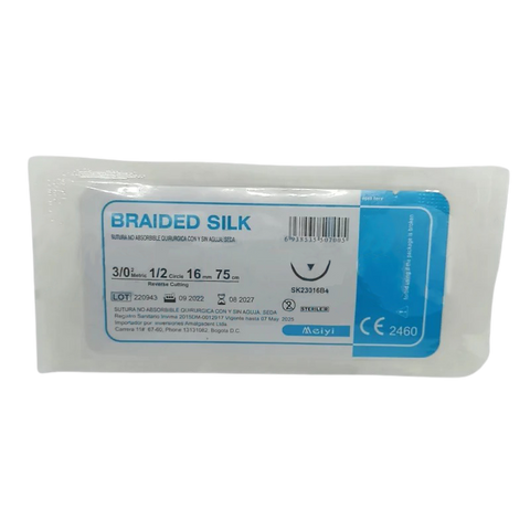 SEDA SUTURA 3.0 CAJA X12 SOBRES