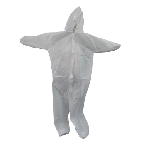 OVEROL ANTIFLUIDO IMPERMEABLE ECO TALLA M BLANCO