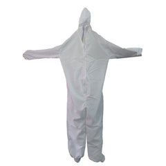 OVEROL ANTIFLUIDO QUIRÚRGICO TALLA L BLANCO (DESECHABLE)