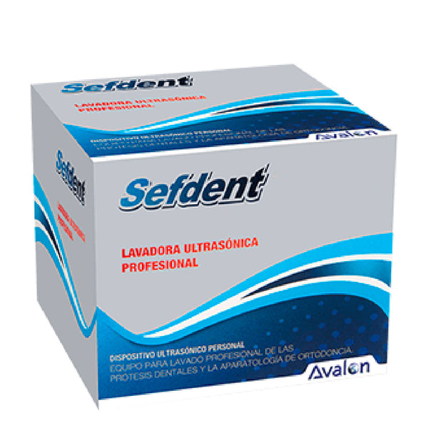 LAVADORA ULTRASÓNICA DE LIMPIEZA PARA PRÓTESIS DENTALES SEFDENT