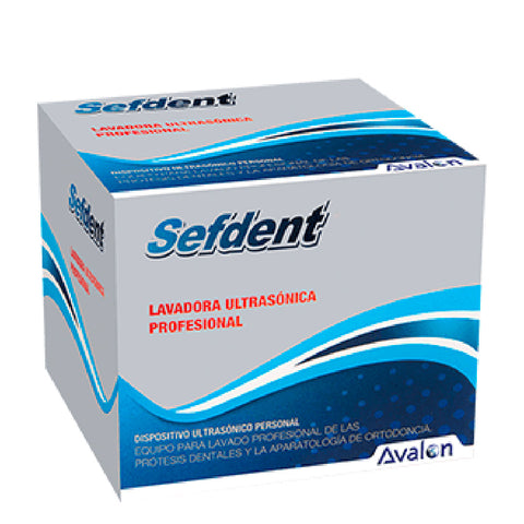 LAVADORA ULTRASÓNICA DE LIMPIEZA PARA PRÓTESIS DENTALES SEFDENT