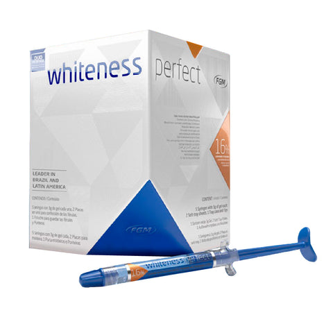 BLANQUEAMIENTO WHITENESS PERFECT 16% CASERO (1 jeringa 3 grs)