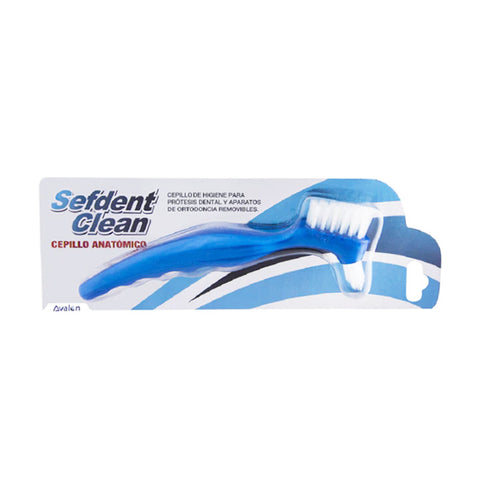 CEPILLO PARA LIMPIEZA PRÓTESIS Y RETENEDOR SEFDENT CLEAN