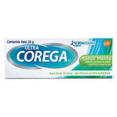 COREGA CREMA X20gr ADHESIVA DENTAL SABOR MENTA