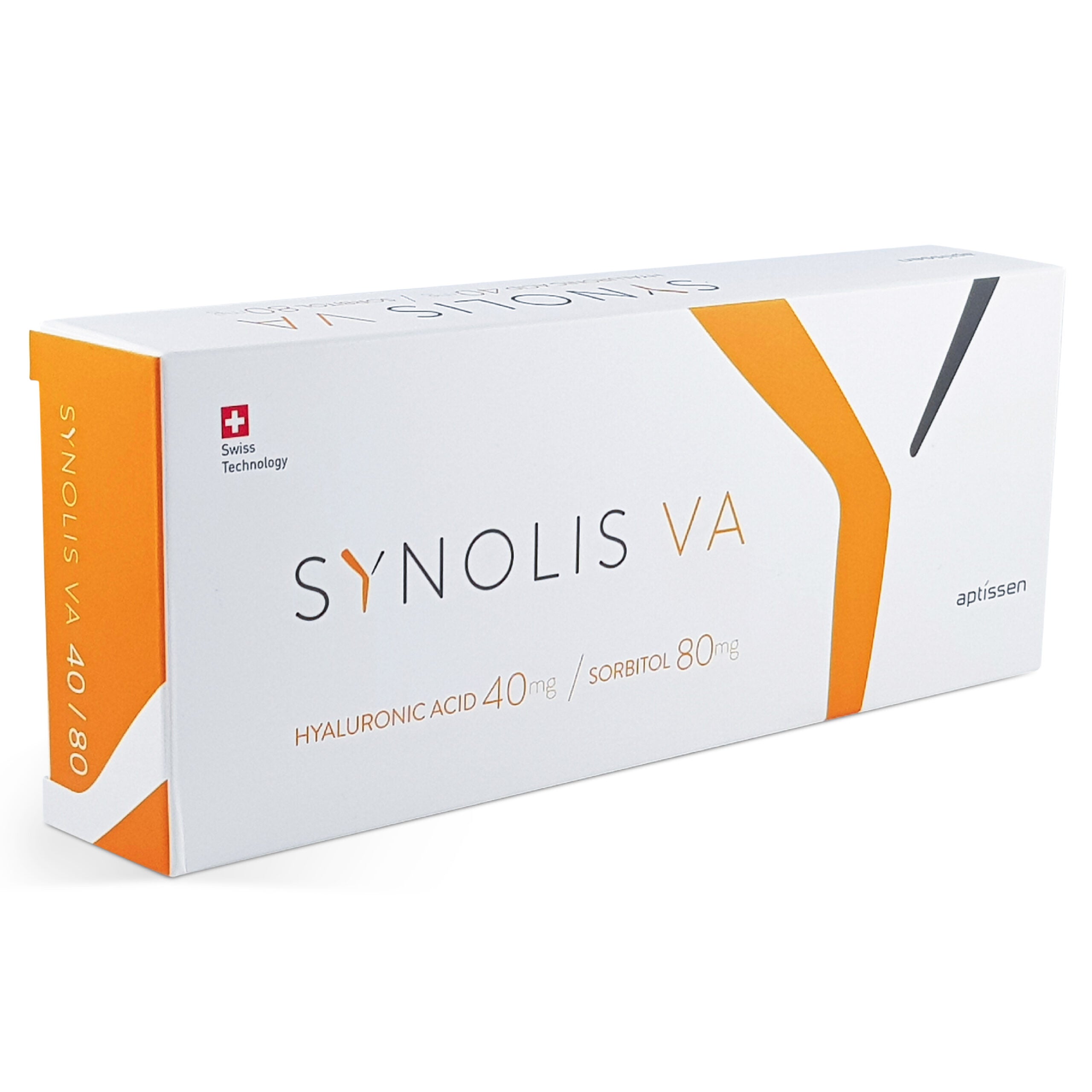 SYNOLIS V-A (ÁCIDO HIALURÓNICO 80MG + SORBITOL 40MG) GEL JERINGA PRELLENADA 2ML