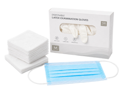 Kit de Bioseguridad con Guantes de Nitrilo x10