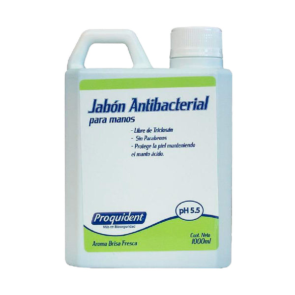 JABON ANTIBACTERIAL SIN TRICLOSAN 1000ML PROQUIDENT