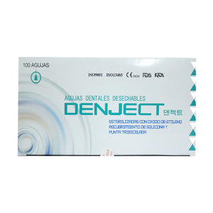 AGUJAS DENJECT LARGAS CAL 27X30 MM